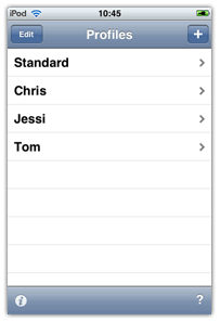 mathtrainer screen on iphone